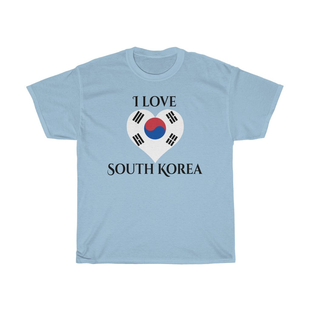 South Korea Heart Flag Standard Tee 1 - Unisex