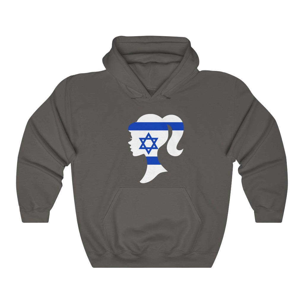 Israel Girl Flag Hoodie Sweatshirt - Unisex