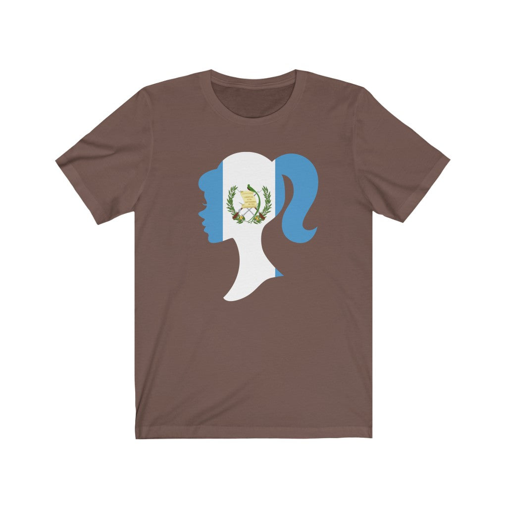 Guatemala Girl Flag Premium Tee - Unisex