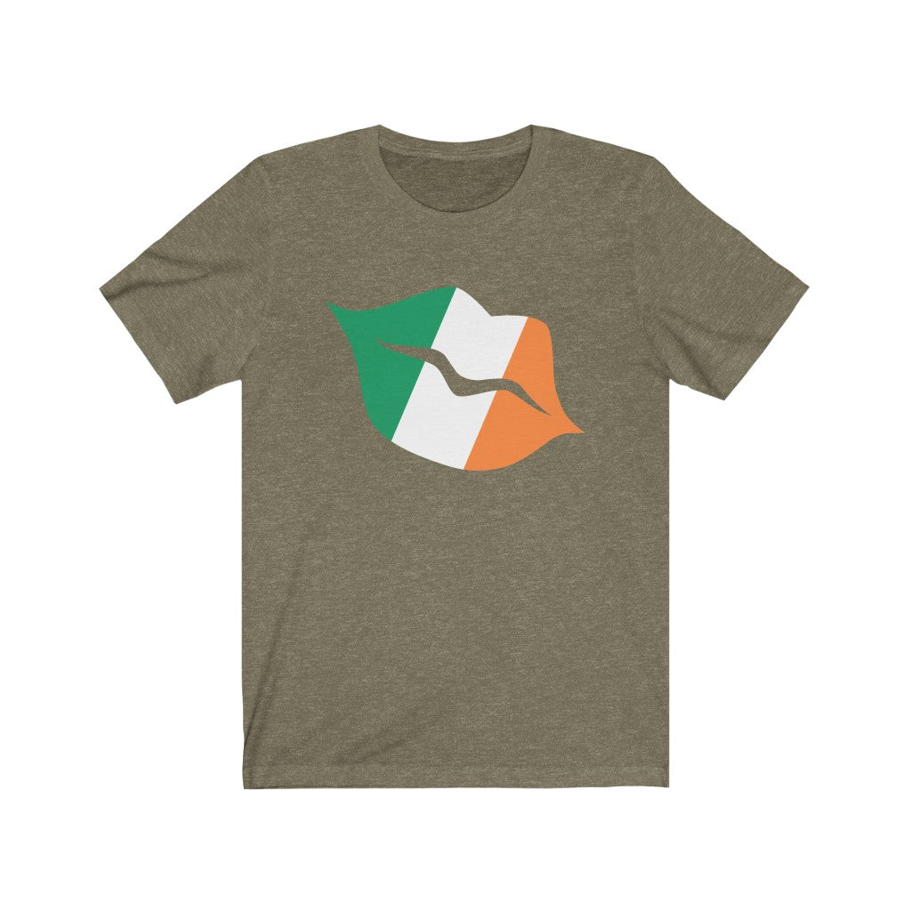 Ireland Lips Flag Premium Tee - Unisex