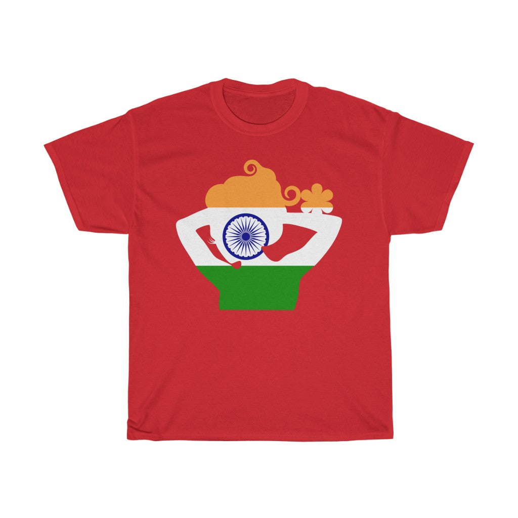 India Lady Flag Standard Tee - Unisex