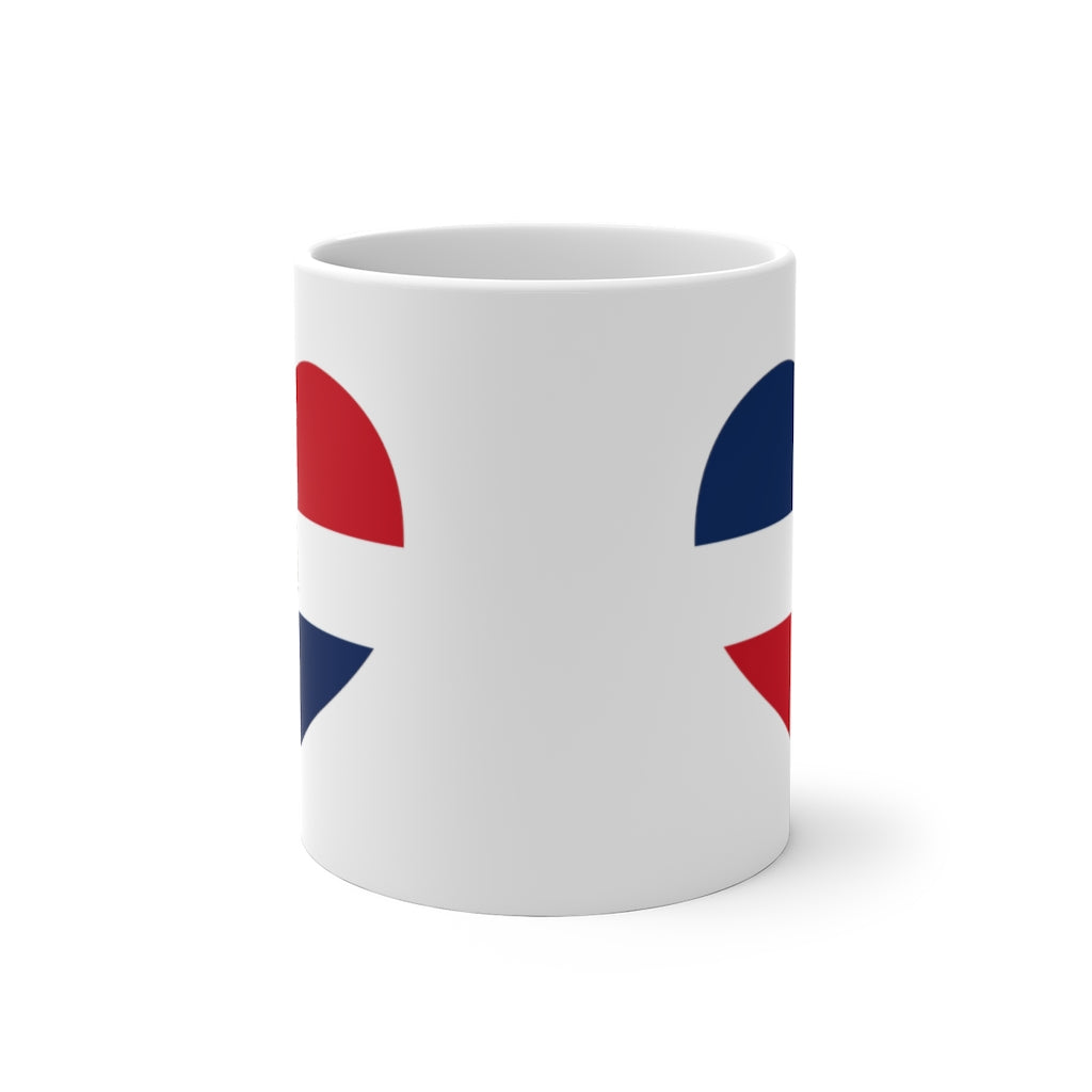 Dominican Republic Heart Color Changing Mug