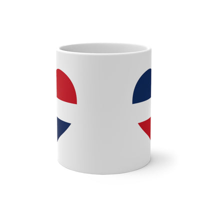 Dominican Republic Heart Color Changing Mug