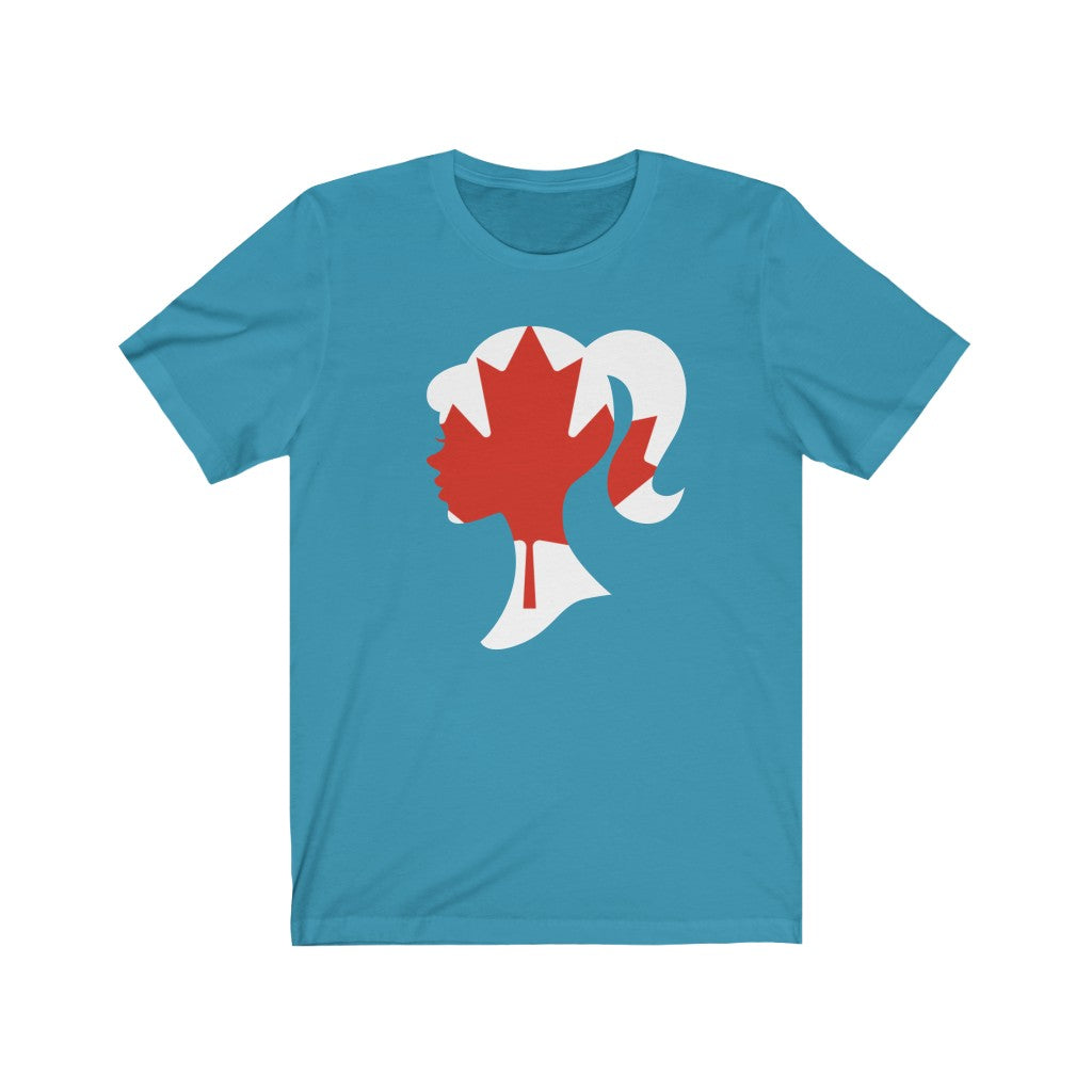 Canada Girl Flag Premium Tee - Unisex