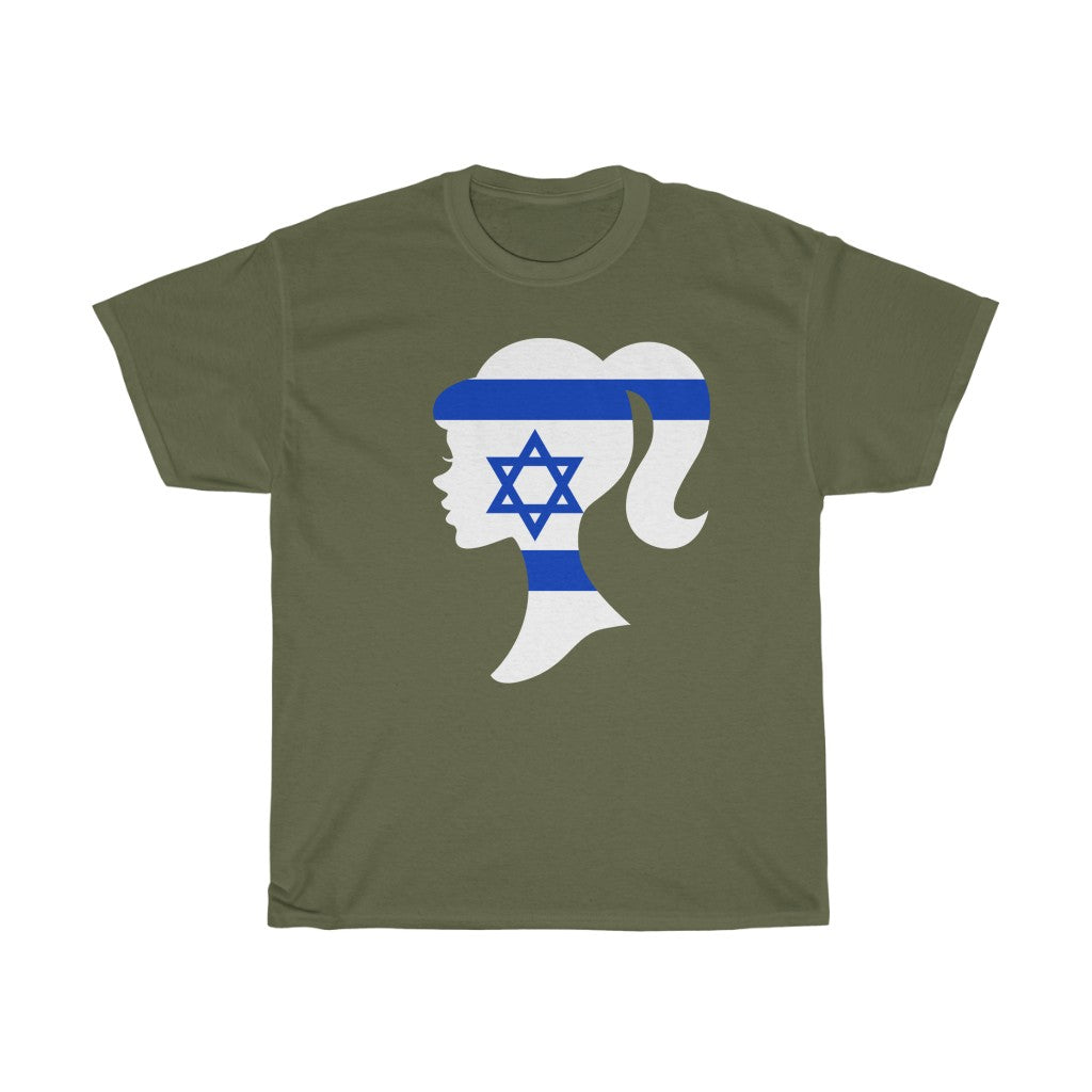 Israel Girl Flag Standard Tee - Unisex