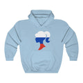 Russia Girl Flag Hoodie Sweatshirt - Unisex