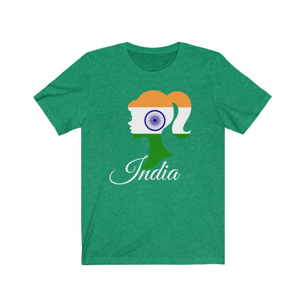 India Girl Flag Premium Tee 2 - Unisex