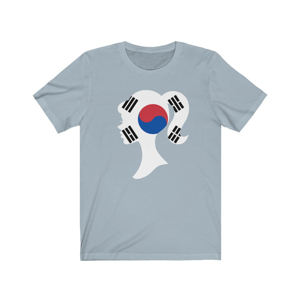 South Korea Girl Flag Premium Tee - Unisex