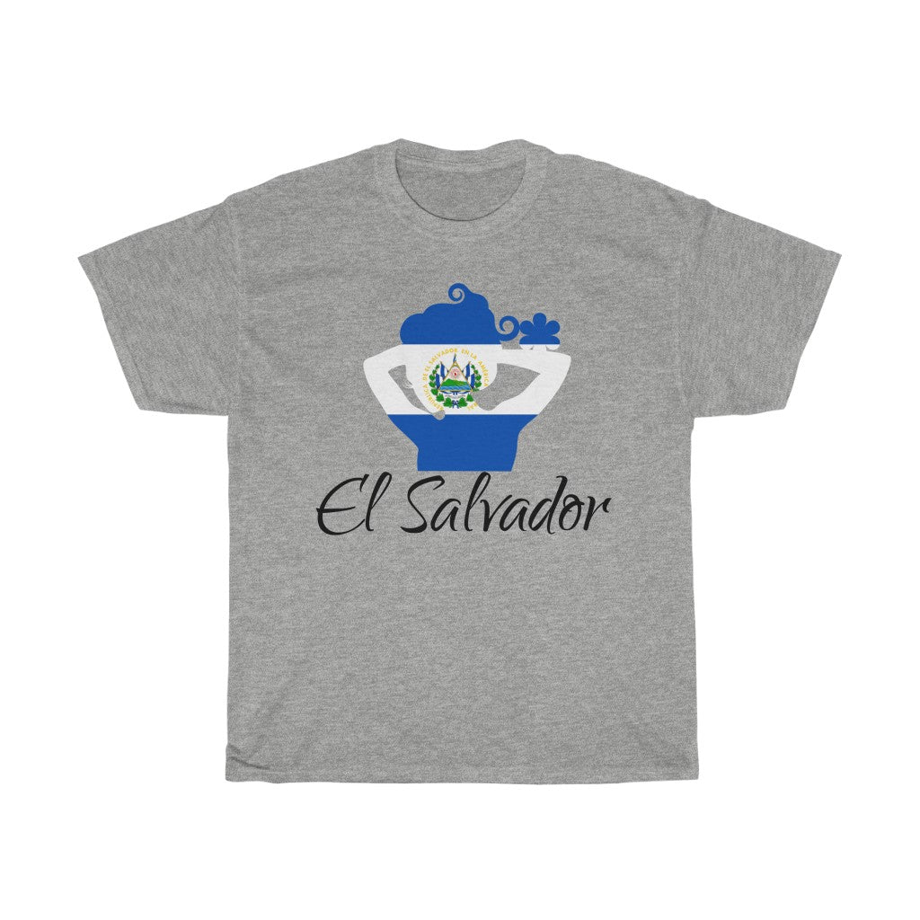 El Salvador Lady Flag Standard Tee 1 - Unisex