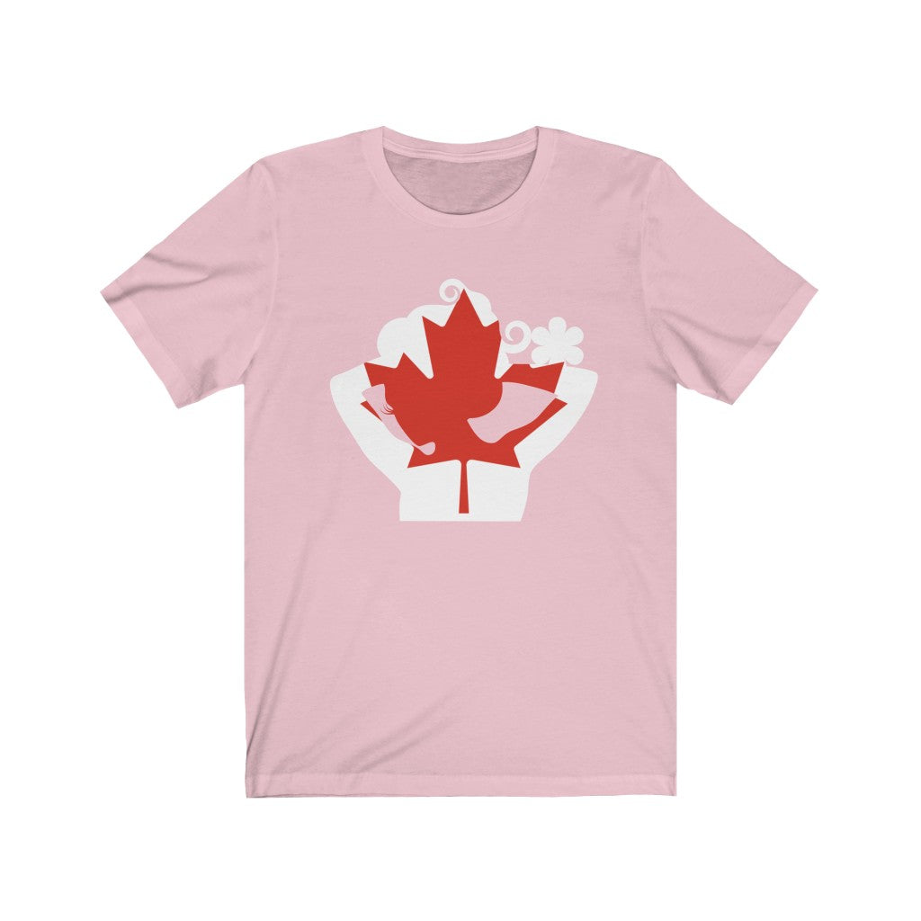 Canada Lady Flag Premium Tee - Unisex