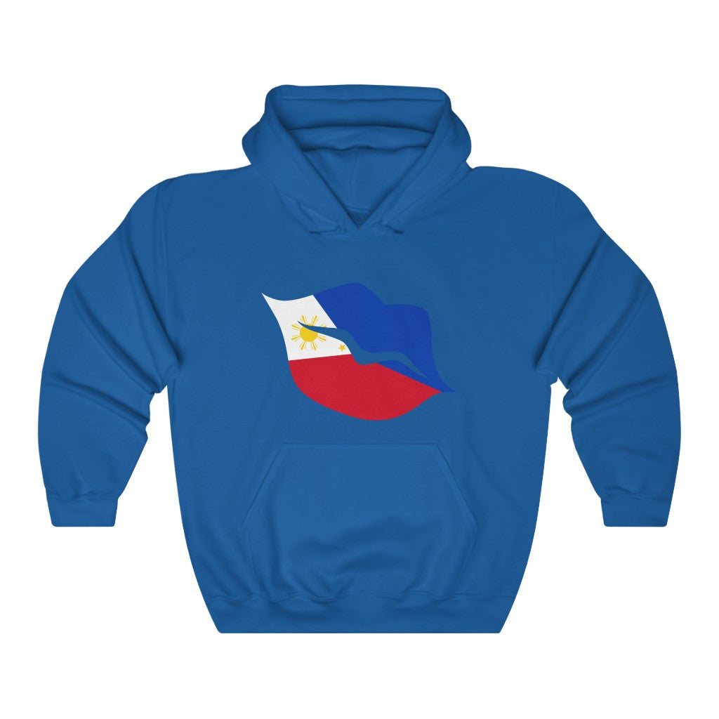 Philippines Lips Flag Hoodie Sweatshirt - Unisex