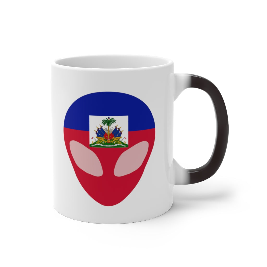 Haiti Alien Color Changing Mug