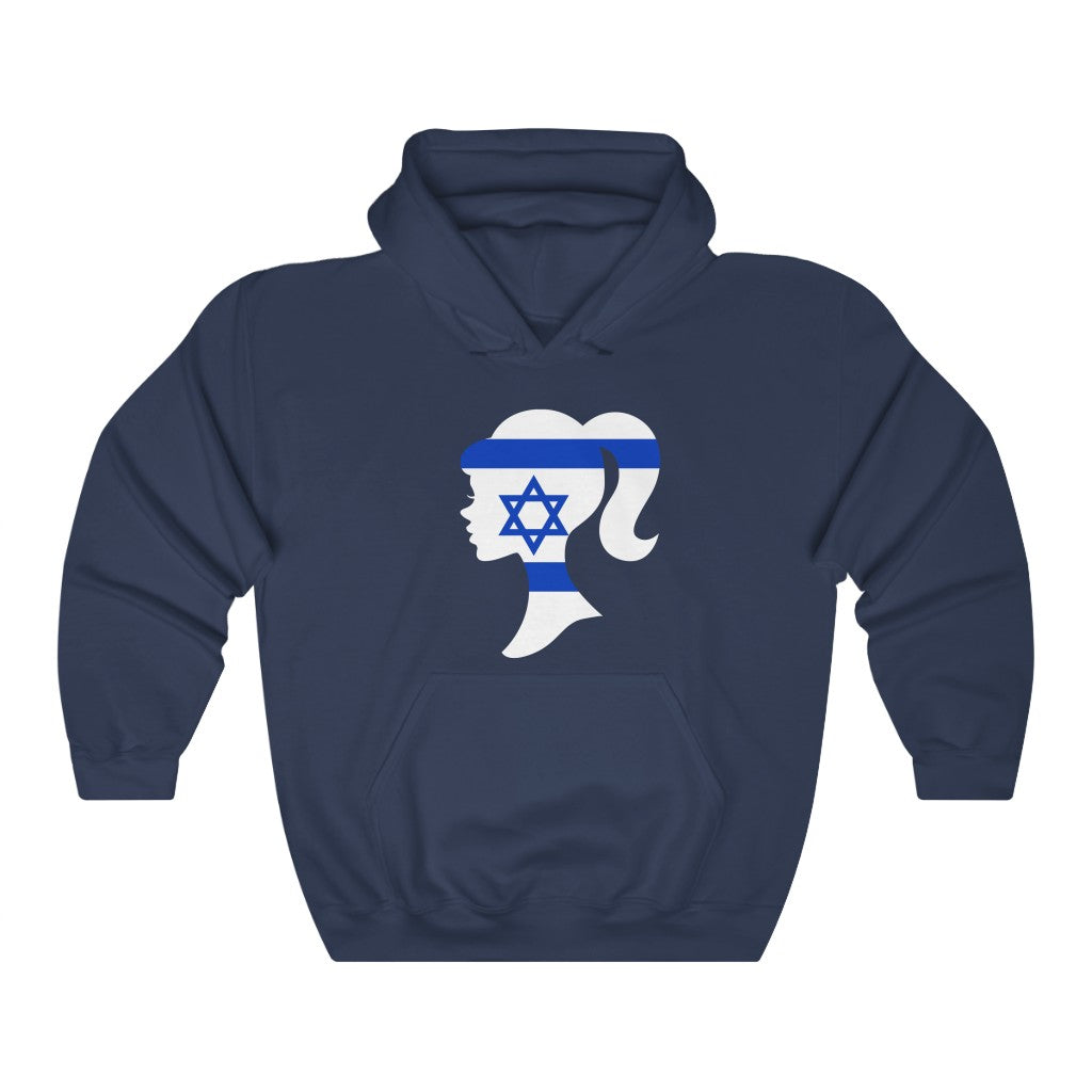 Israel Girl Flag Hoodie Sweatshirt - Unisex