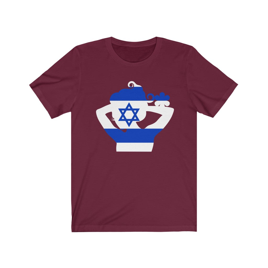 Israel Lady Flag Premium Tee - Unisex