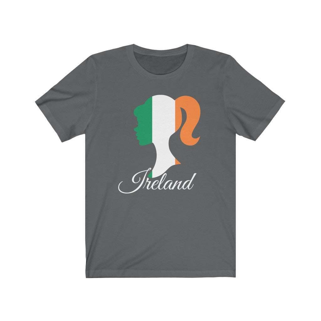 Ireland Girl Flag Premium Tee 2 - Unisex