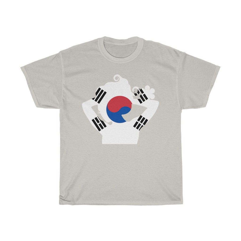 South Korea Lady Flag Standard Tee - Unisex