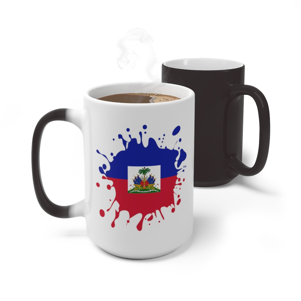 Haiti Splat Color Changing Mug