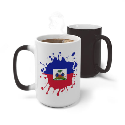 Haiti Splat Color Changing Mug