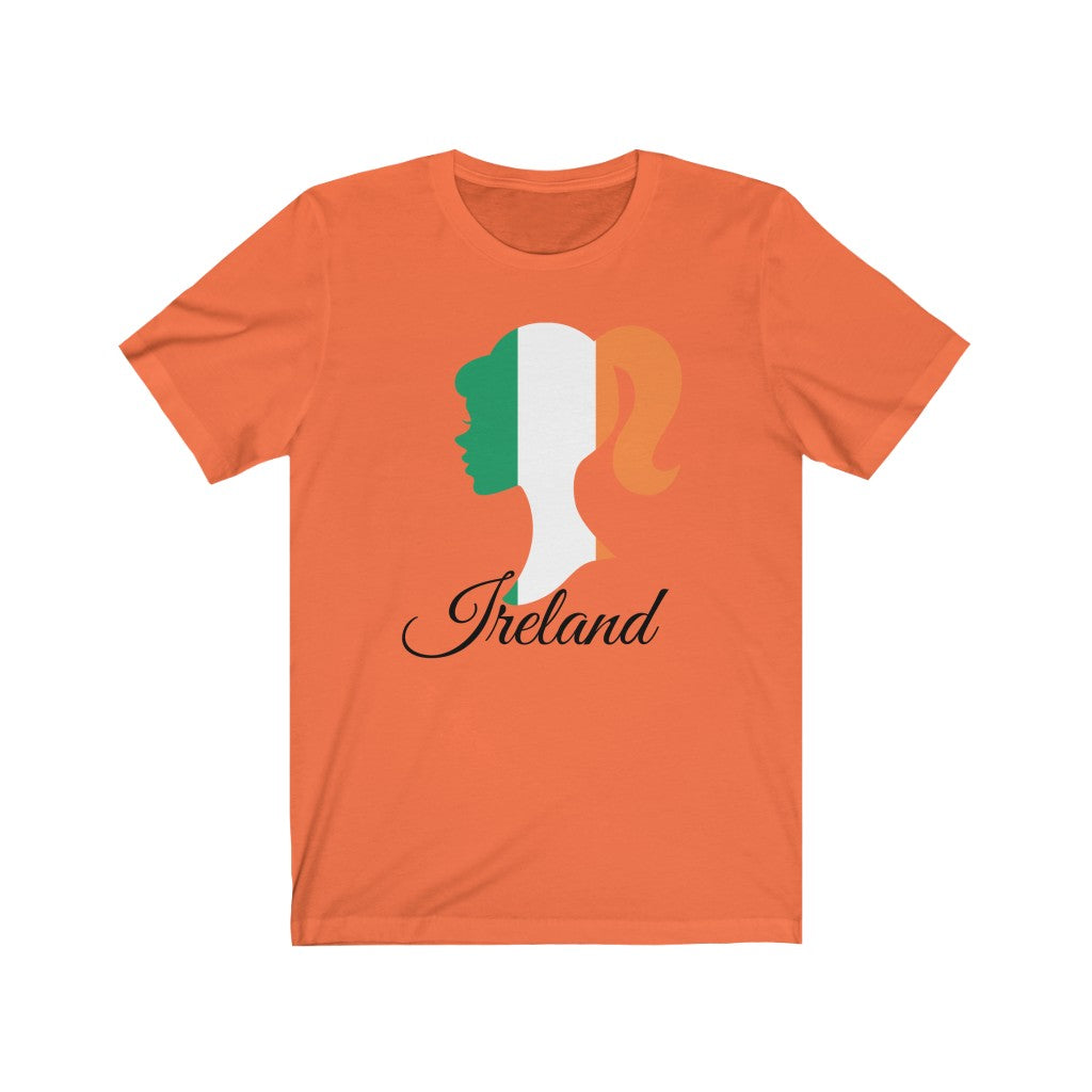 Ireland Girl Flag Premium Tee 1 - Unisex