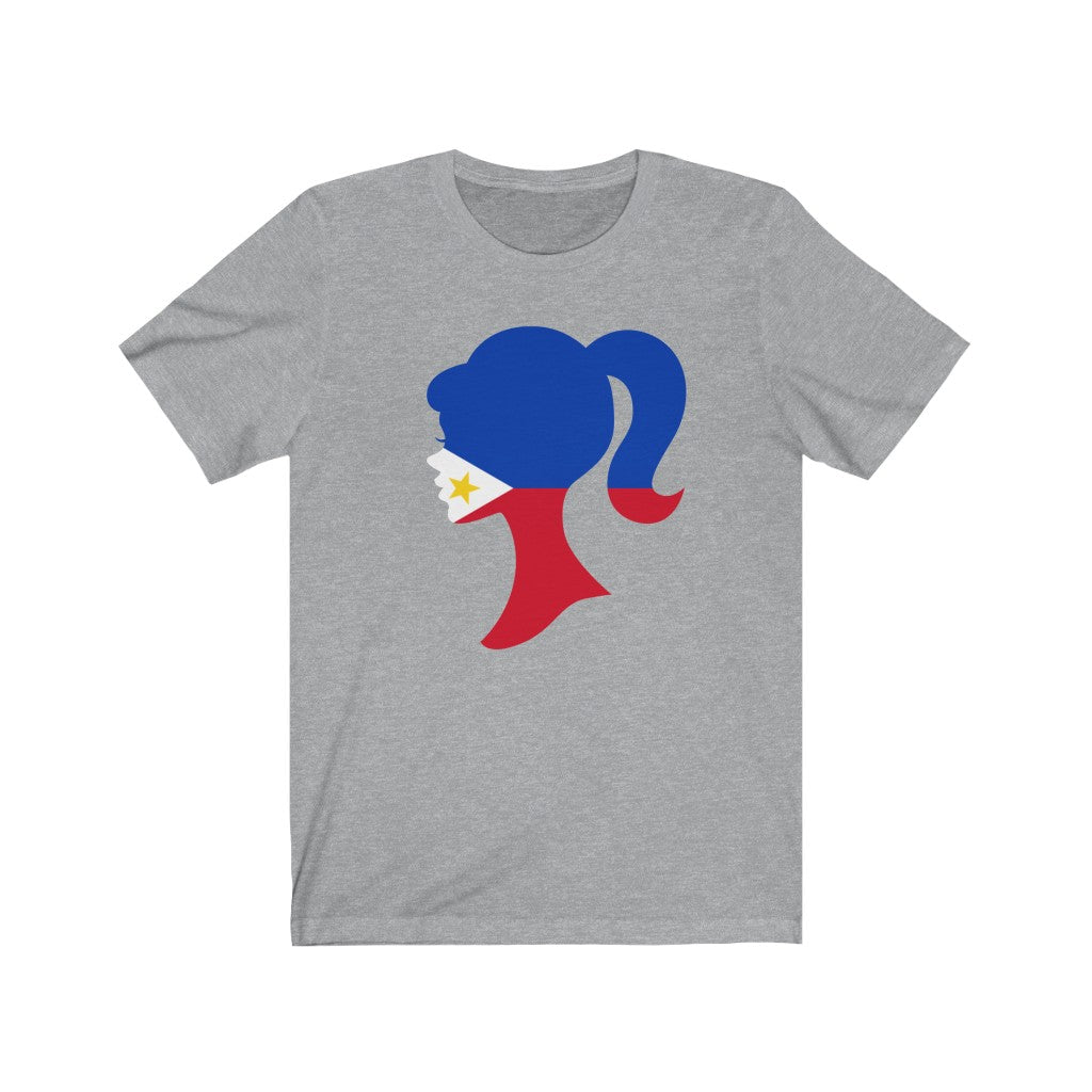 Philippines Girl Flag Premium Tee - Unisex
