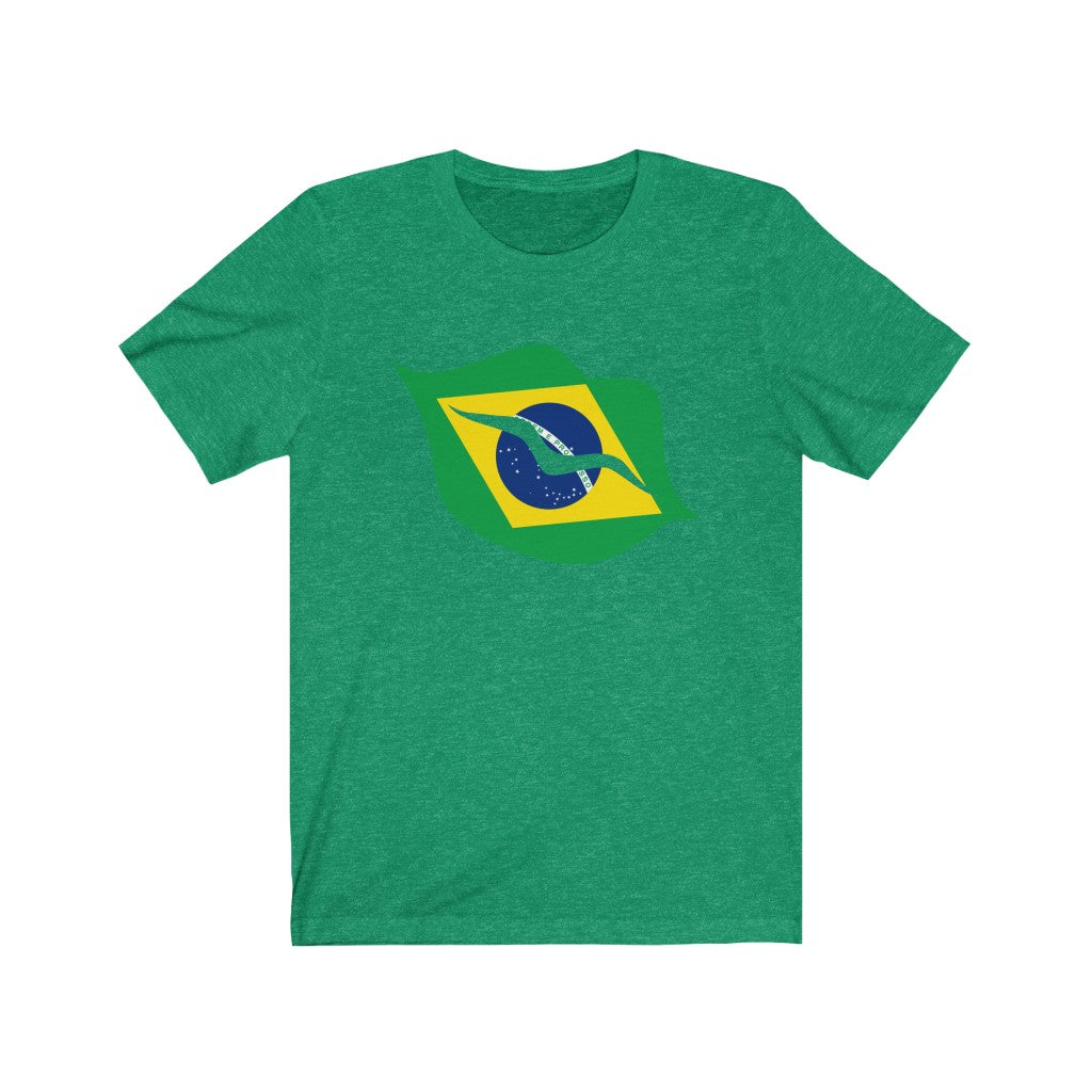 Brazil Lips Flag Premium Tee - Unisex