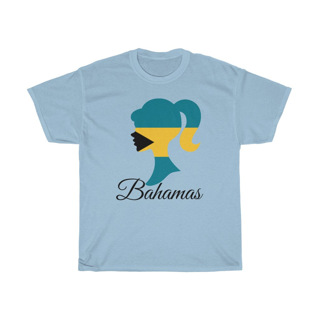 Bahamas Girl Flag Standard Tee 1 - Unisex
