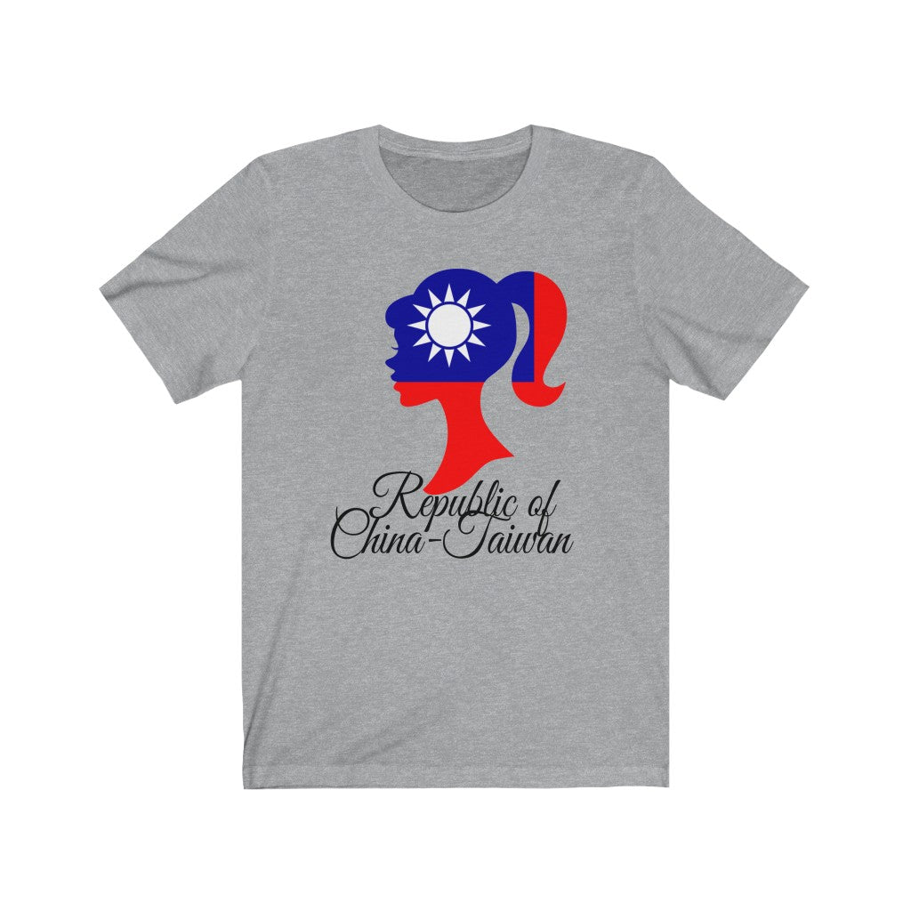 Republic of China - Taiwan Girl Flag Premium Tee 1 - Unisex