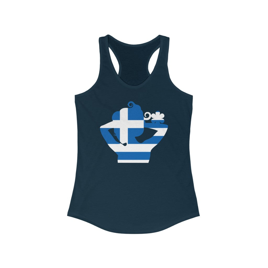 Greece Lady Flag Tank – Women