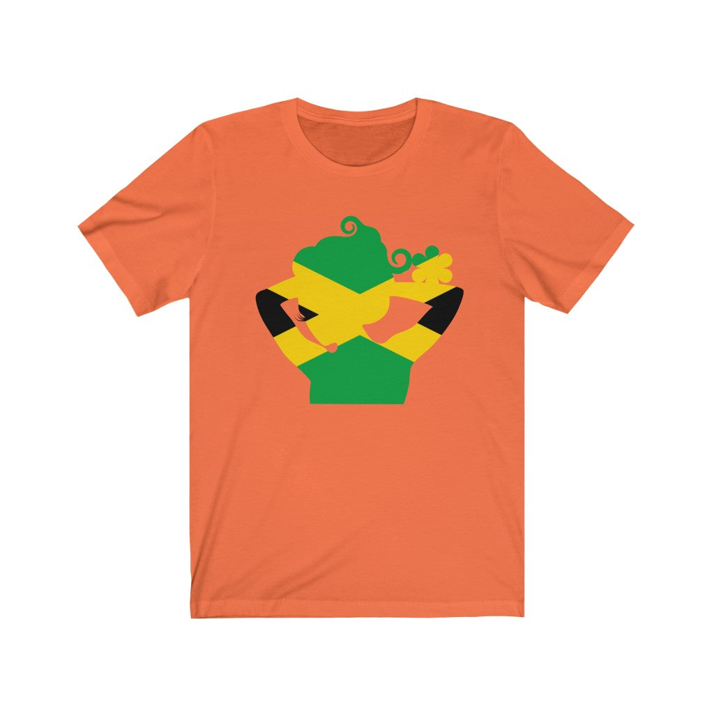 Jamaica Lady Flag Premium Tee - Unisex