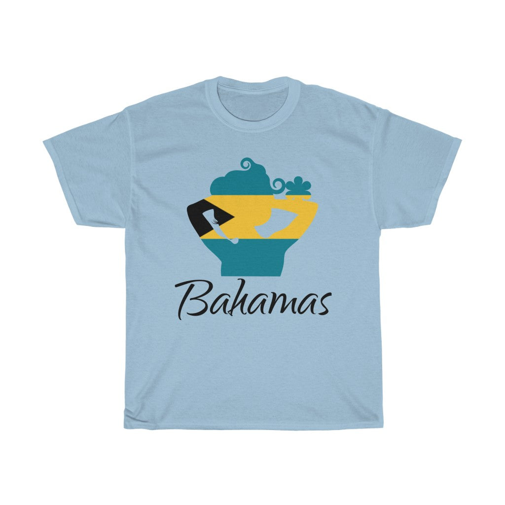 Bahamas Lady Flag Standard Tee 1 - Unisex