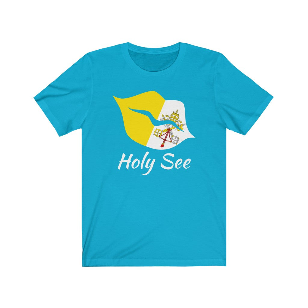 Holy See Lips Flag Premium Tee 2 - Unisex