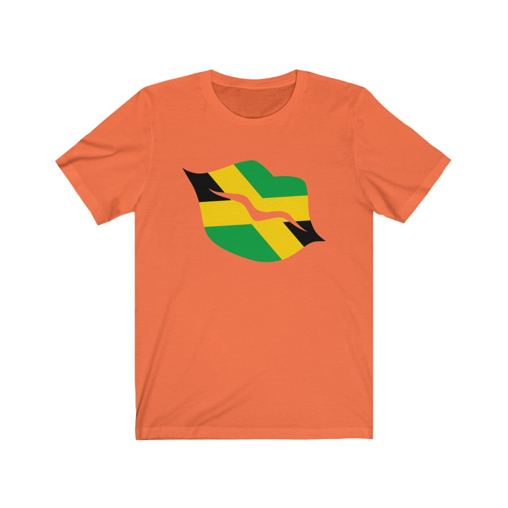Jamaica Lips Flag Premium Tee - Unisex