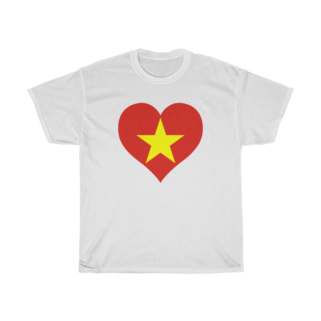 Vietnam Heart Flag Standard Tee - Unisex