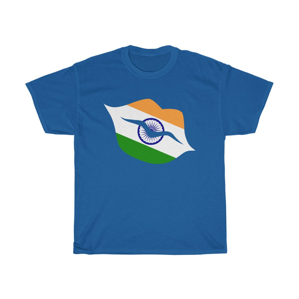 India Lips Flag Standard Tee - Unisex