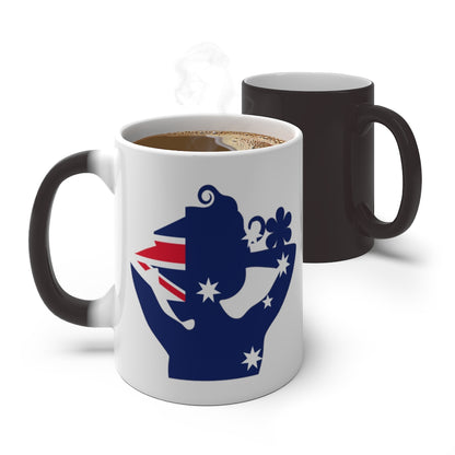 Australia Lady Color Changing Mug