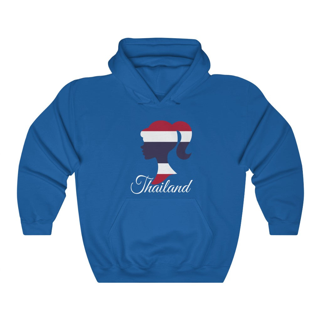 Thailand Girl Flag Hoodie Sweatshirt 2 - Unisex