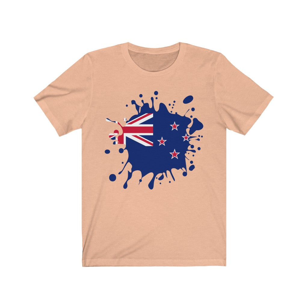 New Zealand Splat Flag Premium Tee - Unisex