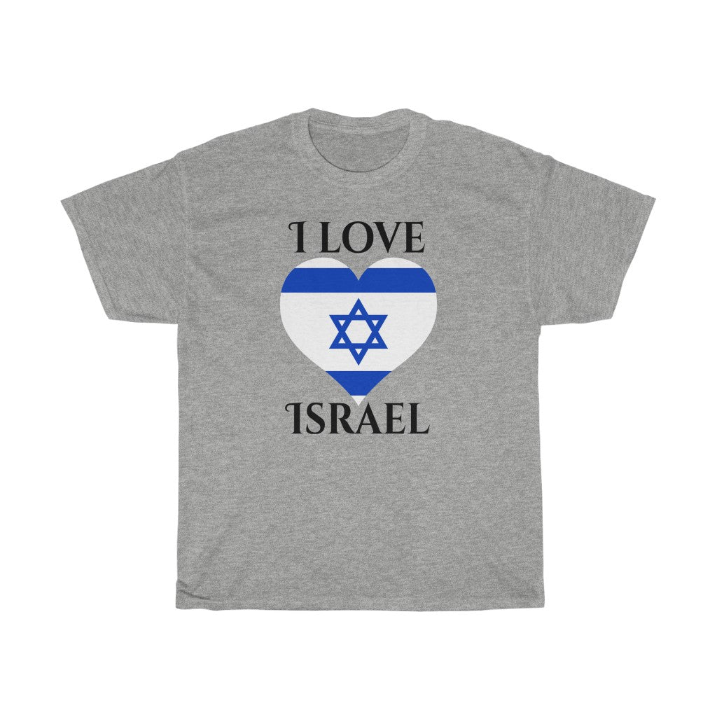 Israel Heart Flag Standard Tee 1 - Unisex