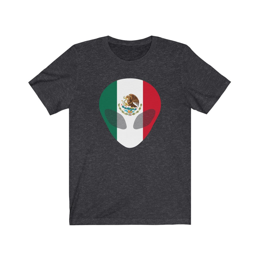Mexico Alien Flag Premium Tee - Unisex