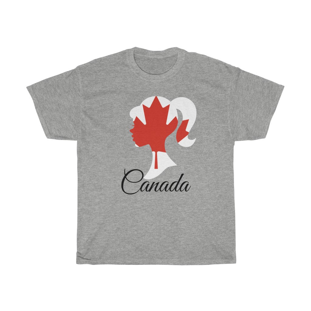 Canada Girl Flag Standard Tee 1 - Unisex