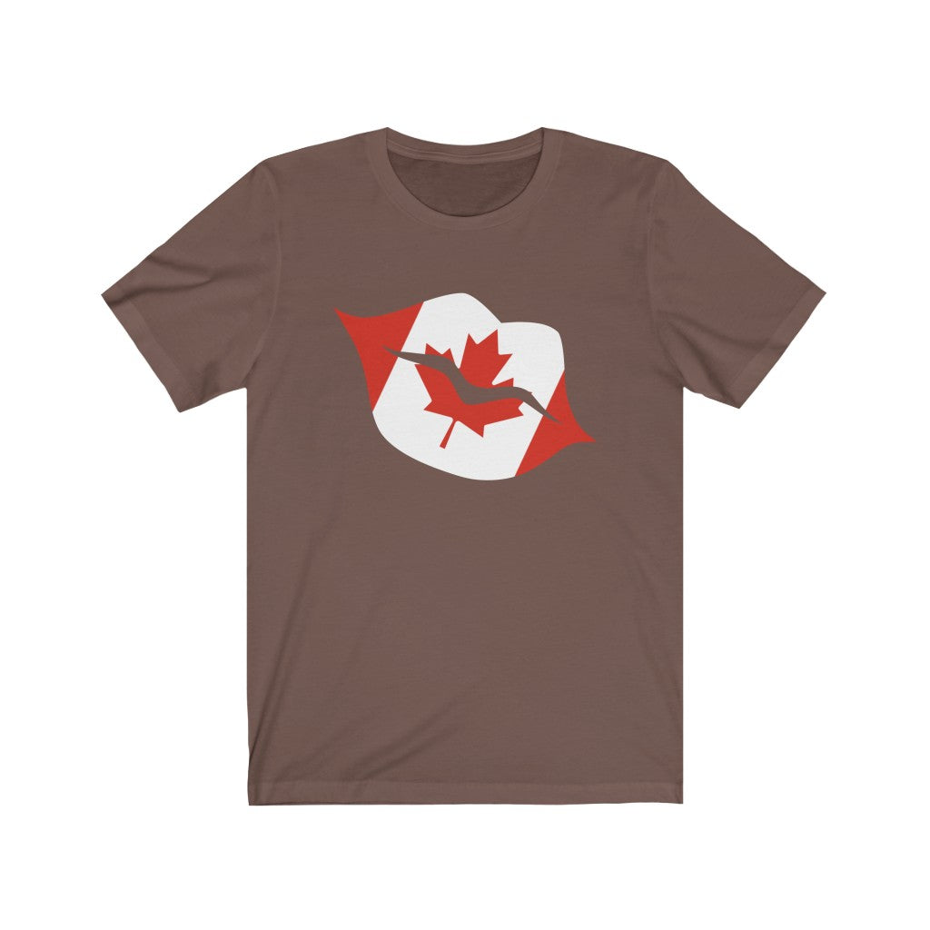 Canada Lips Flag Premium Tee - Unisex