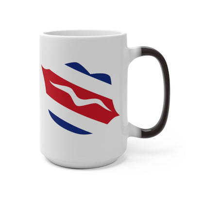 Costa Rica Lips Color Changing Mug