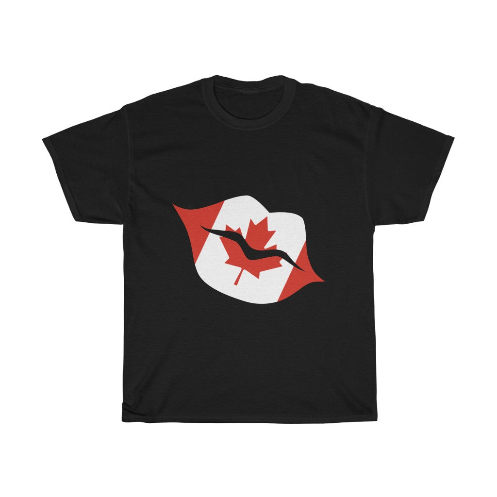 Canada Lips Flag Standard Tee - Unisex