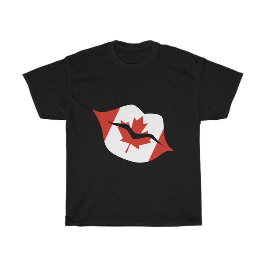 Canada Lips Flag Standard Tee - Unisex