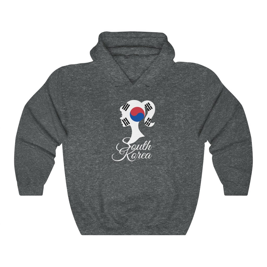 South Korea Girl Flag Hoodie Sweatshirt 2 - Unisex