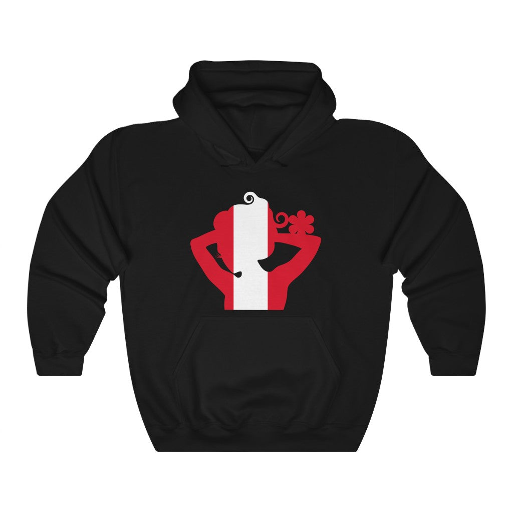 Peru Lady Flag Hoodie Sweatshirt - Unisex