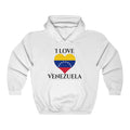 Venezuela Heart Flag Hoodie Sweatshirt 1 - Unisex