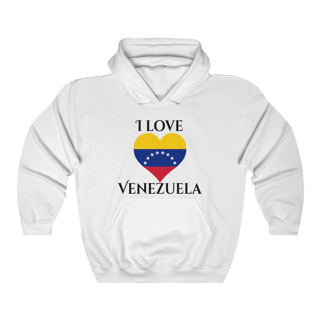 Venezuela Heart Flag Hoodie Sweatshirt 1 - Unisex