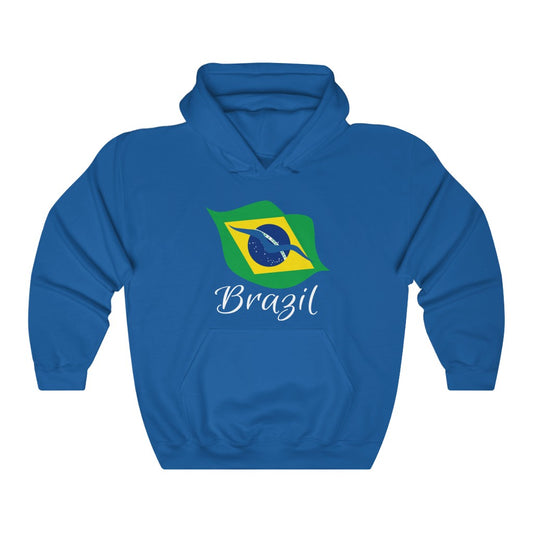 Brazil Lips Flag Hoodie Sweatshirt 2 - Unisex
