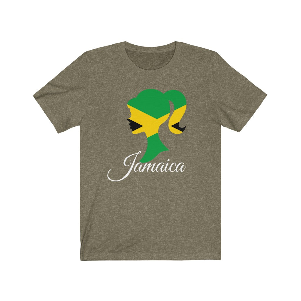 Jamaica Girl Flag Premium Tee 2 - Unisex
